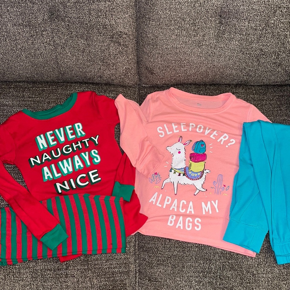 Girls pajama lot